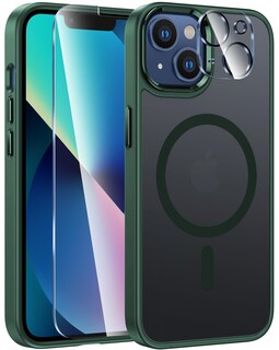 Foto 1 | Foto 1 | Funda De Teléfono Fntcase Para Iphone 13/14 Magnética Translúcida Mate - Venta Internacional.