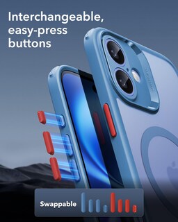 Foto 5 | Foto 5 | Funda Esr Para Iphone 16 (4 En 1) Con Protector De Pantalla Azul - Venta Internacional.