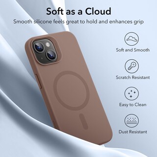 Foto 6 | Foto 6 | Funda Esr Para Iphone 15 Con Carga Magnética Magsafe, Color Marrón - Venta Internacional.