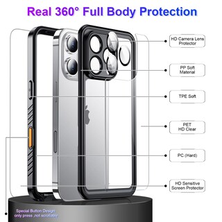 Foto 4 | Foto 4 | Funda Impermeable Temdan Compatible Con Iphone 16 Pro 6.3 - Venta Internacional.