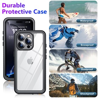 Foto 5 | Foto 5 | Funda Impermeable Temdan Compatible Con Iphone 16 Pro 6.3 - Venta Internacional.