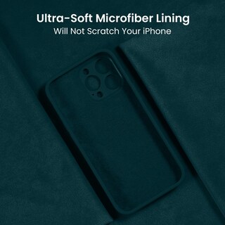 Foto 5 | Foto 5 | Funda De Teléfono Firenova Diseñada Para Iphone 16 Pro De Silicona, Color Verde Azulado - Venta Internacional.