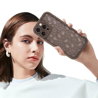 Foto 6 | Foto 6 | Funda Kanghar Con Estampado De Leopardo Para Iphone 15 Pro Max De 6.7 Pulgadas, Color Marrón - Venta Internacional.