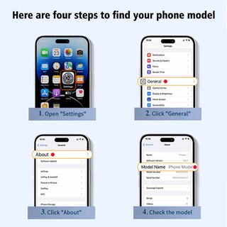 Foto 7 | Foto 7 | Funda Kanghar Con Estampado De Leopardo Para Iphone 15 Pro Max De 6.7 Pulgadas, Color Marrón - Venta Internacional.