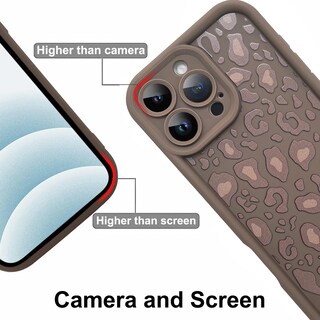 Foto 2 | Foto 2 | Funda De Tpu Con Estampado De Leopardo Kanghar Para Iphone 16 Pro De 6.3 Pulgadas - Venta Internacional.