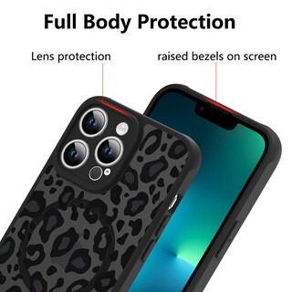 Foto 3 | Foto 3 | Funda De Teléfono Kanghar Con Estampado De Leopardo Para Iphone 13 Pro Max 6.7 - Venta Internacional.