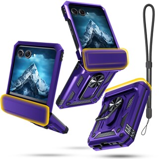 Foto 1 | Foto 1 | Funda Para Teléfono Janmitta Compatible Con Moto Razr 2024, Color Morado - Venta Internacional.
