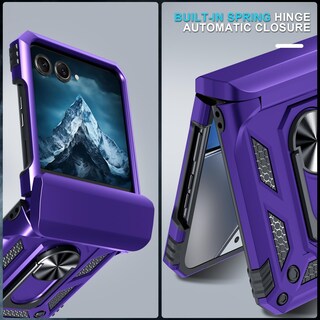 Foto 3 | Foto 3 | Funda Para Teléfono Janmitta Compatible Con Moto Razr 2024, Color Morado - Venta Internacional.