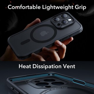 Foto 7 | Foto 7 | Set De Fundas Esr Para Iphone 15 Pro Con Protector De Pantalla, Color Negro - Venta Internacional.