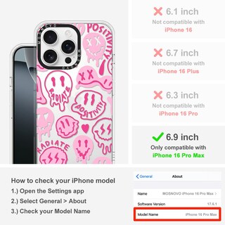 Foto 2 | Foto 2 | Funda De Teléfono Mosnovo Para Iphone 16 Pro Max Buffertech Pink - Venta Internacional.