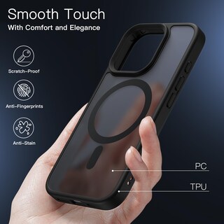 Foto 5 | Foto 5 | Funda Jetech Magnetic Para Iphone 16 Pro De 6.3 Pulgadas Con Magsafe - Venta Internacional.