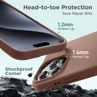 Foto 5 | Foto 5 | Funda De Teléfono Cordking Silicone Ultra Slim Para Iphone 16 Pro Max - Venta Internacional.