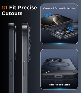 Foto 6 | Foto 6 | Funda Magnética Temdan Con Soporte Para Iphone 16 Pro - Venta Internacional.