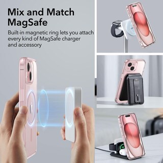 Foto 4 | Foto 4 | Funda De Teléfono Esr Para Iphone 15 Plus Con Magsafe De Grado Militar - Venta Internacional.