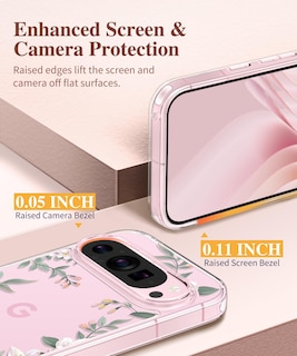 Foto 5 | Foto 5 | Funda De Teléfono Gviewin Para Google Pixel 9/pixel 9 Pro Con Protector De Pantalla - Venta Internacional.