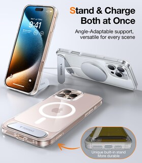 Foto 2 | Foto 2 | Funda Para Teléfono Torras Strong Magnetic Stand Iphone 16 Pro Max - Venta Internacional.