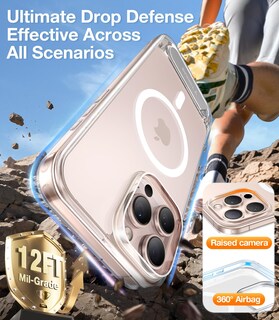 Foto 5 | Foto 5 | Funda Para Teléfono Torras Strong Magnetic Stand Iphone 16 Pro Max - Venta Internacional.