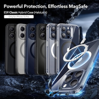 Foto 3 | Foto 3 | Funda De Teléfono Esr Para Iphone 15 Pro Con Magsafe De Grado Militar - Venta Internacional.