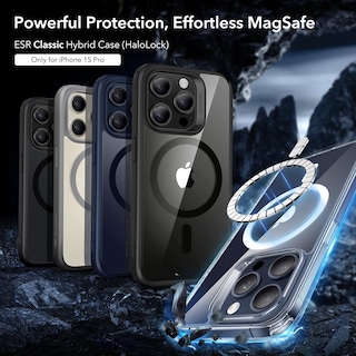 Foto 3 | Foto 3 | Funda De Teléfono Esr Para Iphone 15 Pro Con Magsafe De Grado Militar - Venta Internacional.