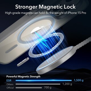 Foto 4 | Foto 4 | Funda De Teléfono Esr Para Iphone 15 Pro Con Magsafe De Grado Militar - Venta Internacional.