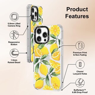 Foto 6 | Foto 6 | Funda De Teléfono Mosnovo Para Iphone 16 Pro Max Buffertech Lemon - Venta Internacional.