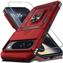 Funda De Teléfono Janmitta Compatible Con Google Pixel 9 Pro Xl Roja - Venta Internacional.