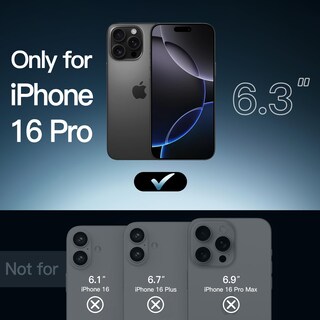 Foto 2 | Foto 2 | Funda Jetech 5 En 1 Para Iphone 16 Pro De 6.3 Pulgadas Con Protectores - Venta Internacional.