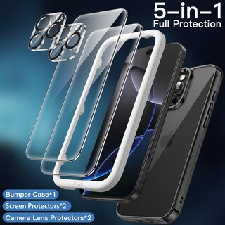 Foto 3 | Foto 3 | Funda Jetech 5 En 1 Para Iphone 16 Pro De 6.3 Pulgadas Con Protectores - Venta Internacional.
