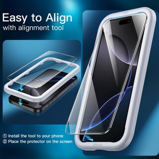Foto 7 | Foto 7 | Funda Jetech 5 En 1 Para Iphone 16 Pro De 6.3 Pulgadas Con Protectores - Venta Internacional.