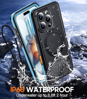 Foto 4 | Foto 4 | Funda De Teléfono Temdan Magnética Impermeable Para Iphone 16 Pro Max - Venta Internacional.