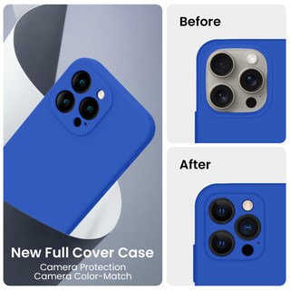 Foto 3 | Foto 3 | Funda De Silicona Firenova Para Iphone 16 Pro Max Con Protectores De Pantalla - Venta Internacional.