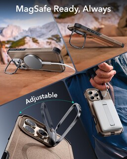 Foto 6 | Foto 6 | Funda De Teléfono Esr Para Iphone 16 Pro Con Soporte De Protección Contra Caídas De 23 Pies - Venta Internacional.