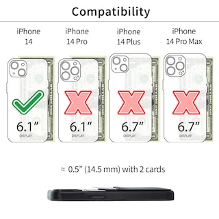 Foto 2 | Foto 2 | Tarjetero Dockem Iphone 14 De Piel Auténtica Con Placa De Metal - Venta Internacional.