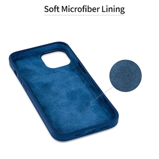 Foto 6 | Foto 6 | Tarjetero Dockem Para Iphone 14 Con Carcasa De Silicona Líquida, Color Azul Marino - Venta Internacional.