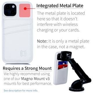 Foto 3 | Foto 3 | Tarjetero Dockem M2l Para Iphone 14 Con Carcasa De Silicona Líquida - Venta Internacional.