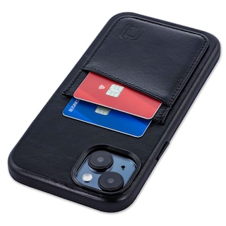 Foto 1 | Foto 1 | Tarjetero Dockem De Piel Auténtica Para Iphone 15 Plus, Color Negro - Venta Internacional.