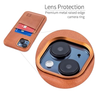 Foto 7 | Foto 7 | Tarjetero Dockem De Piel Auténtica Para Iphone 15 Plus Light Br - Venta Internacional.