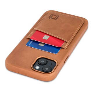 Foto 1 | Foto 1 | Funda De Piel Auténtica Dockem Para Iphone 14 Plus, Color Marrón Claro - Venta Internacional.