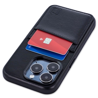 Foto 1 | Foto 1 | Tarjetero Dockem De Piel Auténtica Para Iphone 15 Pro, Color Negro - Venta Internacional.