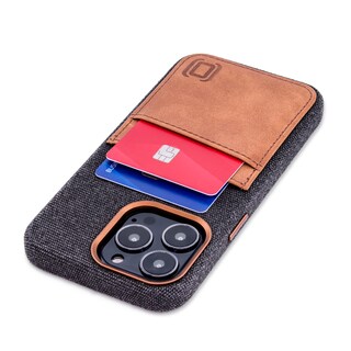 Foto 1 | Foto 1 | Tarjetero Dockem Fabric Para Iphone 13 Pro 6.1 Con Cartera Gris - Venta Internacional.