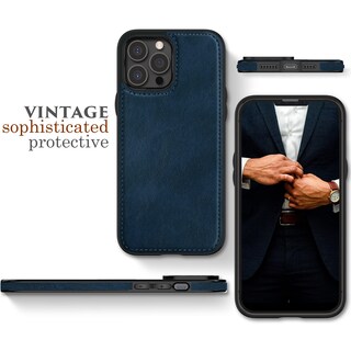 Foto 4 | Foto 4 | Funda De Teléfono Lohasic Stitch Vintage De Piel Sintética Para Iphone 14 Pro M - Venta Internacional.