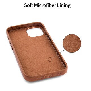 Foto 6 | Foto 6 | Tarjetero Dockem De Piel Auténtica Para Iphone 13, Color Marrón Claro - Venta Internacional.