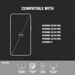 Foto 2 | Foto 2 | Funda Torro De Piel Compatible Con Iphone De 6,3/6,1 Pulgadas - Venta Internacional.