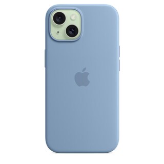 Foto 4 | Foto 4 | Funda De Silicona Para Apple Iphone 15 Con Magsafe Winter Blue - Venta Internacional.