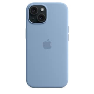 Foto 5 | Foto 5 | Funda De Silicona Para Apple Iphone 15 Con Magsafe Winter Blue - Venta Internacional.
