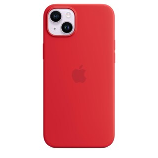 Foto 2 | Foto 2 | Funda De Silicona Para Apple Iphone 14 Plus Con Magsafe (producto), Color Rojo - Venta Internacional.