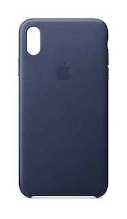 Foto 1 | Foto 1 | Funda de Piel Azul Medianoche para iPhone XS Max - Venta Internacional