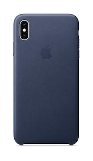 Foto 2 | Foto 2 | Funda de Piel Azul Medianoche para iPhone XS Max - Venta Internacional