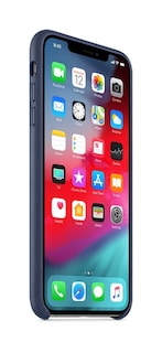 Foto 3 | Foto 3 | Funda de Piel Azul Medianoche para iPhone XS Max - Venta Internacional
