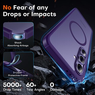 Foto 4 | Foto 4 | Funda De Teléfono Tocol Magnetic Para Samsung Galaxy S24 Fe 6.7 - Venta Internacional.